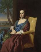 John Singleton Copley Elizabeth Storer oil on canvas